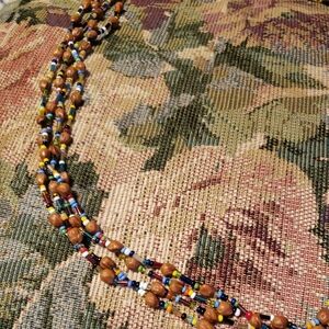 Vintage Long Strand Bead Necklace